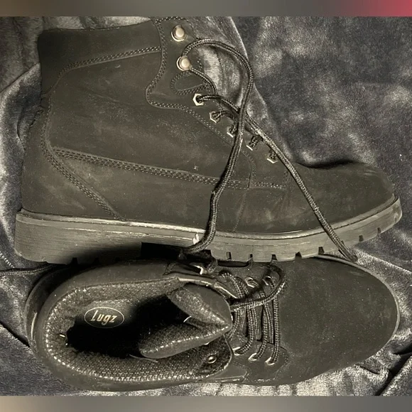 Lugz | Shoes | Mens Black Boots | Poshmark display picture 1